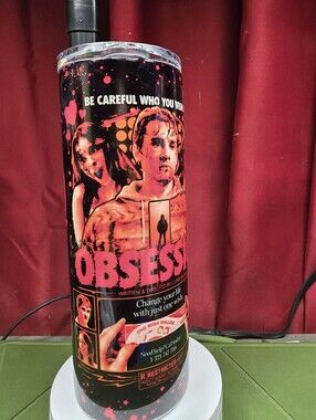 Obsession 25oz Hogg Tumbler - Black & Pink